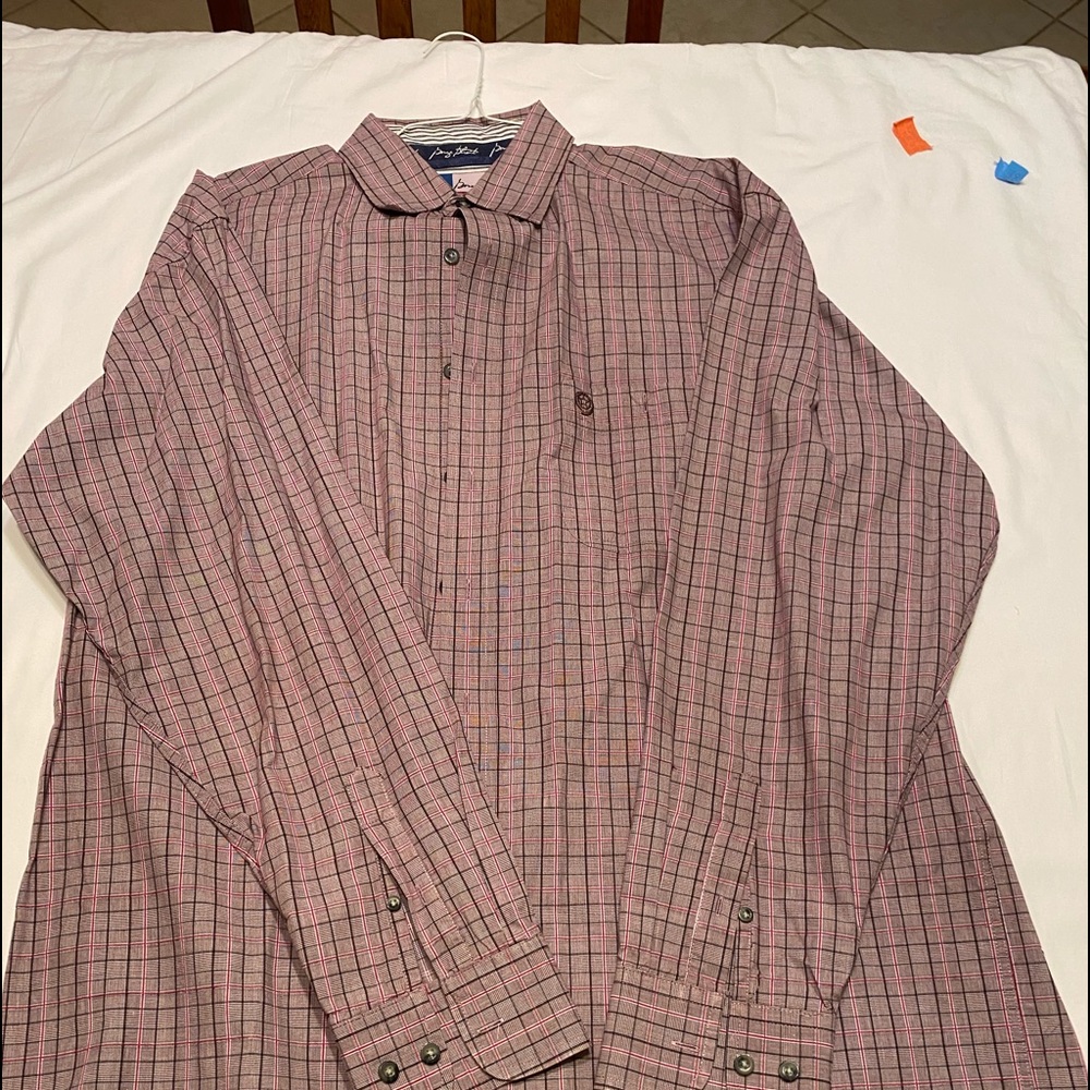 George Strait button down shirt.